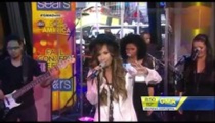 Demi Lovato - Skyscraper Performance Good Morning America (6285)