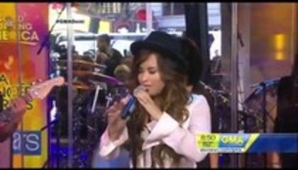 Demi Lovato - Skyscraper Performance Good Morning America (6759)