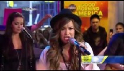 Demi Lovato - Skyscraper Performance Good Morning America (8162)