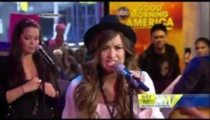 Demi Lovato - Skyscraper Performance Good Morning America (8163)