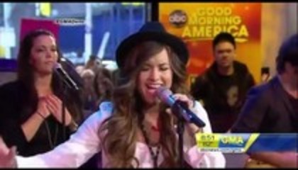 Demi Lovato - Skyscraper Performance Good Morning America (8178)