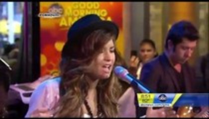 Demi Lovato - Skyscraper Performance Good Morning America (7728)