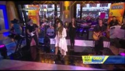 Demi Lovato - Skyscraper Performance Good Morning America (8643)