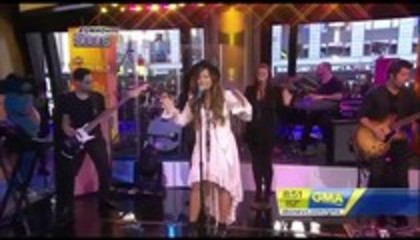 Demi Lovato - Skyscraper Performance Good Morning America (8661)