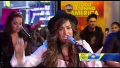 Demi Lovato - Skyscraper Performance Good Morning America (8209)