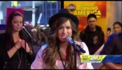 Demi Lovato - Skyscraper Performance Good Morning America (8212)