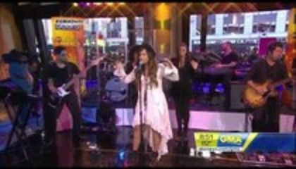Demi Lovato - Skyscraper Performance Good Morning America (8684)