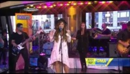 Demi Lovato - Skyscraper Performance Good Morning America (9120)