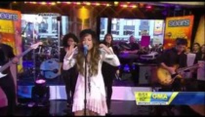 Demi Lovato - Skyscraper Performance Good Morning America (10568)