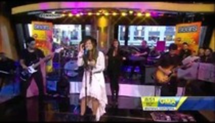 Demi Lovato - Skyscraper Performance Good Morning America (10576)