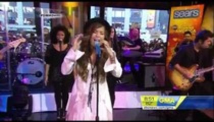 Demi Lovato - Skyscraper Performance Good Morning America (11040)