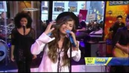 Demi Lovato - Skyscraper Performance Good Morning America (11050)
