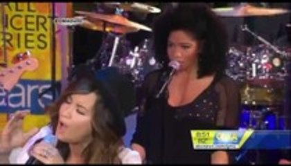 Demi Lovato - Skyscraper Performance Good Morning America (11525)