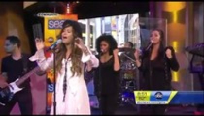 Demi Lovato - Skyscraper Performance Good Morning America (12042)