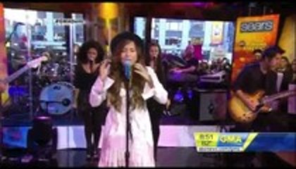 Demi Lovato - Skyscraper Performance Good Morning America (10582)