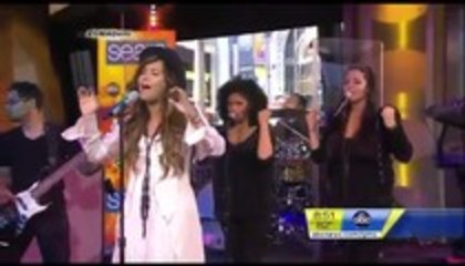 Demi Lovato - Skyscraper Performance Good Morning America (12005)