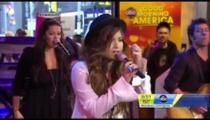 Demi Lovato - Skyscraper Performance Good Morning America (10112)