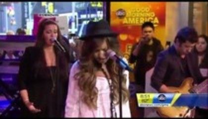 Demi Lovato - Skyscraper Performance Good Morning America (10119)