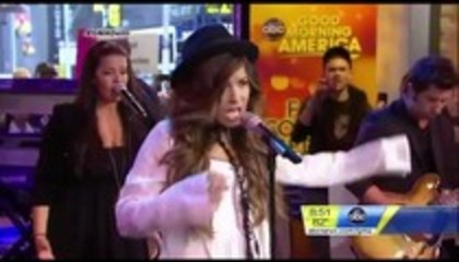 Demi Lovato - Skyscraper Performance Good Morning America (10121)