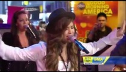 Demi Lovato - Skyscraper Performance Good Morning America (12967)