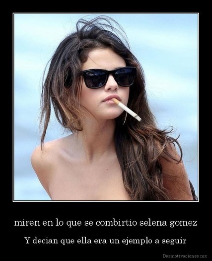 S3 - Chiar si Selena fumeaza