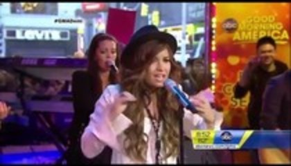 Demi Lovato - Skyscraper Performance Good Morning America (15883)