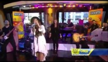 Demi Lovato - Skyscraper Performance Good Morning America (16831)