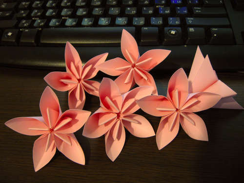 20 - Cum sa faci o floare origami