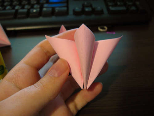 21 - Cum sa faci o floare origami