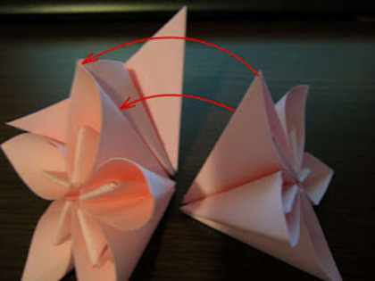 23 - Cum sa faci o floare origami