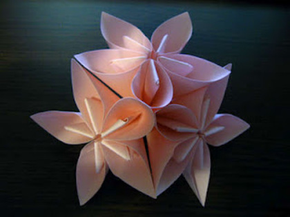 24 - Cum sa faci o floare origami