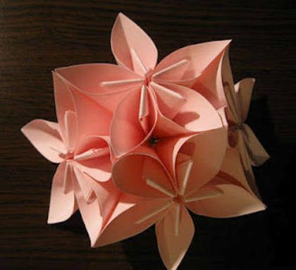 25 - Cum sa faci o floare origami