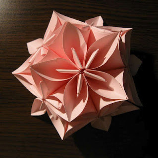 27 - Cum sa faci o floare origami