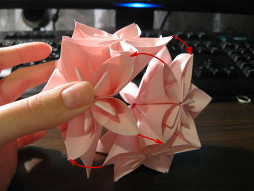 30 - Cum sa faci o floare origami