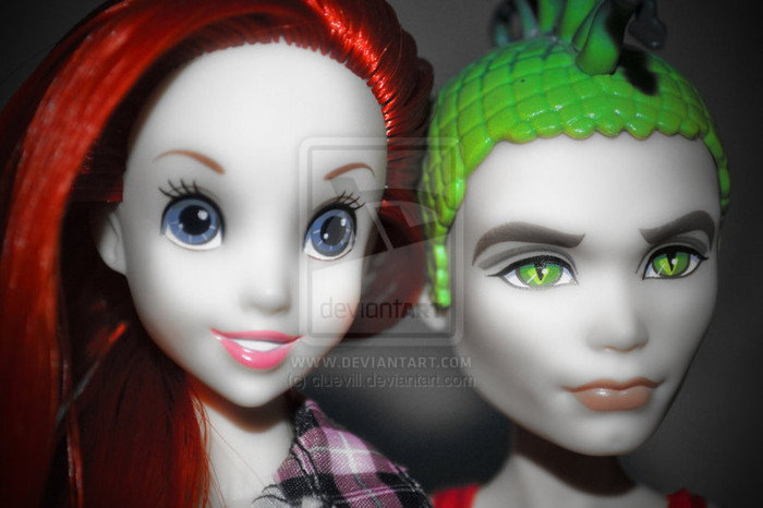 ariel_and_deuce_by_cluevill-d3jtgkt - monster high