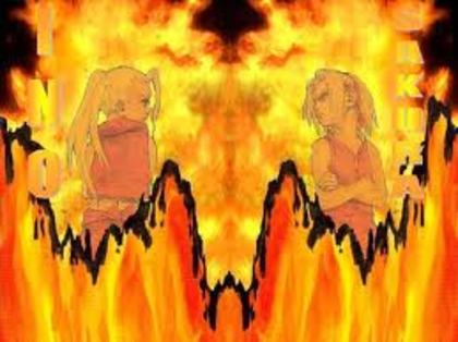 Ino vs Sakura