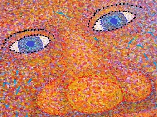 Portret - Pointilism_Categoria 15-18 ani