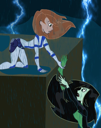 falling_down_digital_version_by_m_angela - Kim Possible