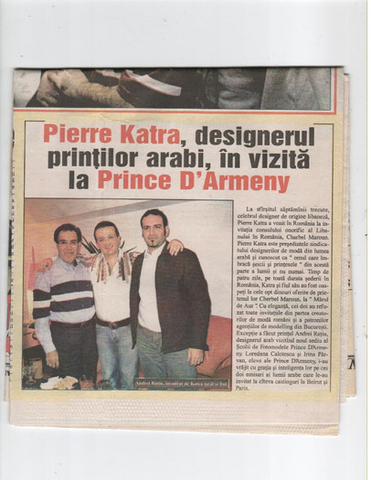  - AGENTIA PRINCE d ARMENY 16 ANI DE SUCCESE SI REALIZARI