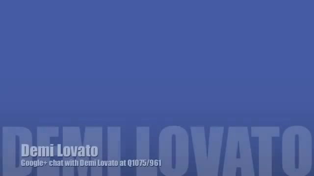 Demi Lovato _Hangs Out_ on Google + 0018