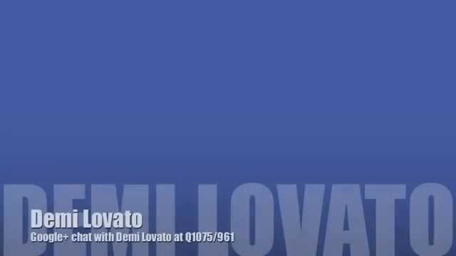 Demi Lovato _Hangs Out_ on Google + 0025