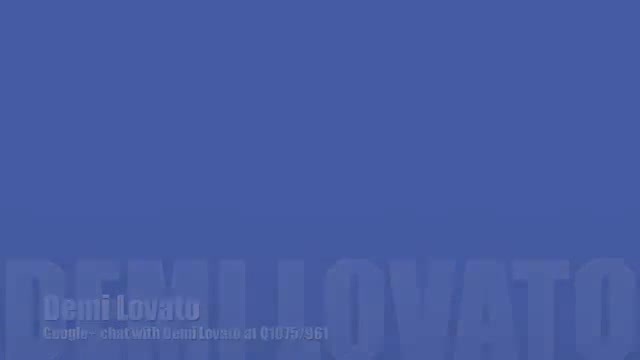 Demi Lovato _Hangs Out_ on Google + 0249