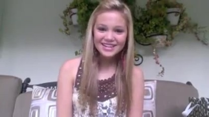 Olivia Holt facebook video january 2012 00200