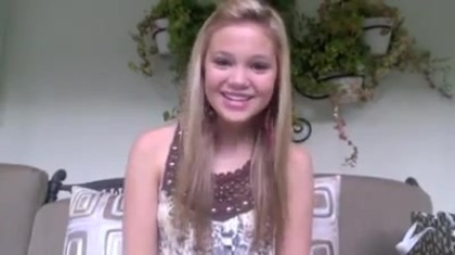 Olivia Holt facebook video january 2012 00201 - Olivia -  Holt - Facebook - January - 2012