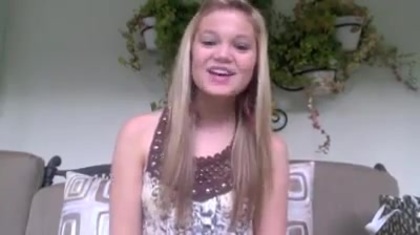 Olivia Holt facebook video january 2012 00205