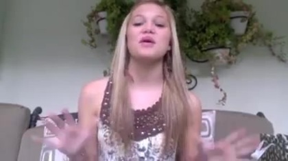 Olivia Holt facebook video january 2012 00213