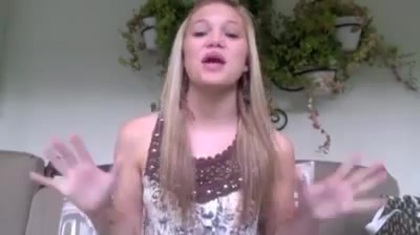Olivia Holt facebook video january 2012 00214