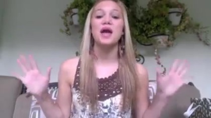Olivia Holt facebook video january 2012 00216