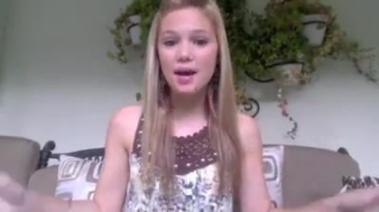 Olivia Holt facebook video january 2012 00226