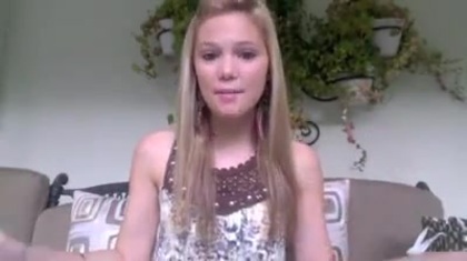 Olivia Holt facebook video january 2012 00227